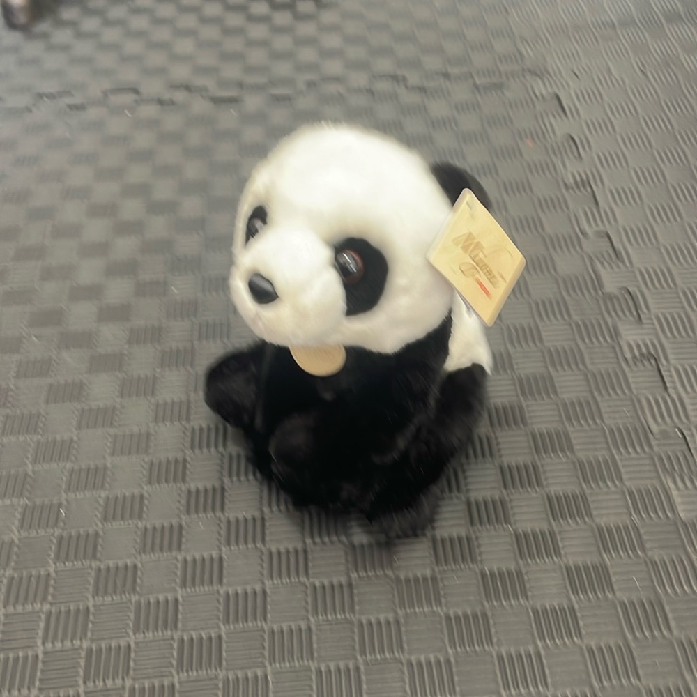 Panda Plush stuffed animal by aurora has tag